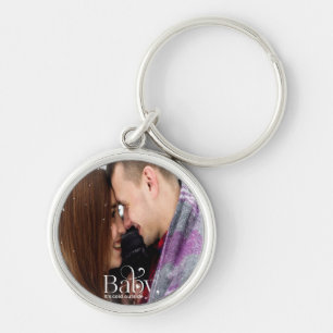 Baby It's Cold Outside Premium Round Keychain