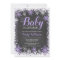 Baby Its Cold Outside Snow Purple Girl Baby Shower