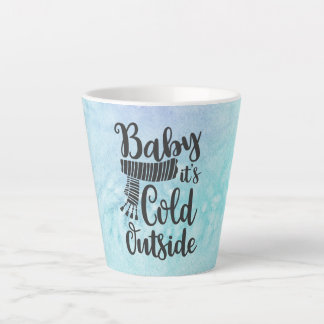 Baby Its Cold Outside Snowman Mug