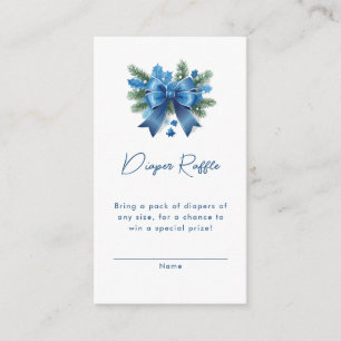 Baby It's Cold Outside Winter Baby Shower Enclosur Enclosure Card