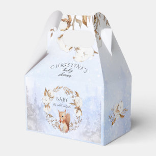 Baby It's Cold Outside Winter Baby Shower  Favor Box