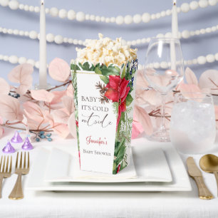 Baby Its Cold Outside Winter Baby Shower  Favor Box