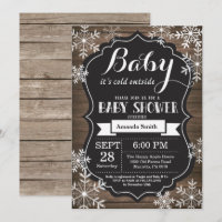 Baby Its Cold Outside Winter Baby Shower