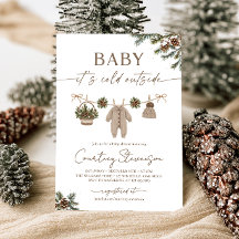Baby It's Cold Outside Winter Baby Shower