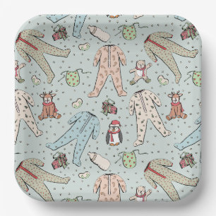Baby Its Cold Outside Winter Baby Shower Paper Plate