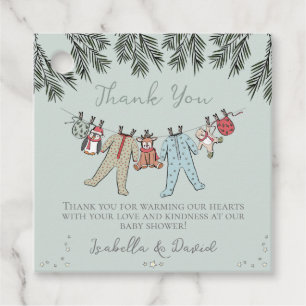 Baby Its Cold Outside Winter Baby Shower Thank You Favour Tags