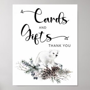 Baby it's cold outside winter cards and gifts  poster