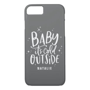 Baby its cold outside winter Case-Mate iPhone case