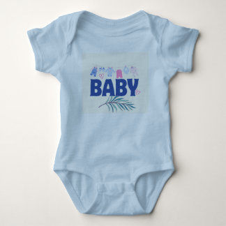 Baby jersey bodysuit
