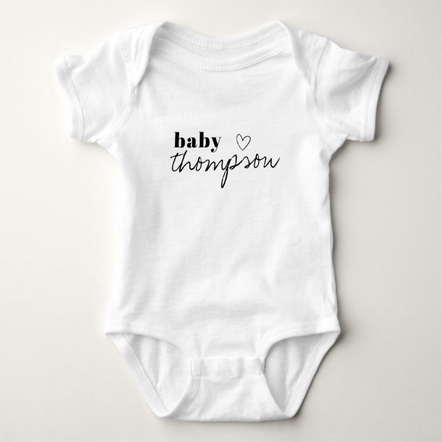 Baby Jersey Bodysuit (Front)