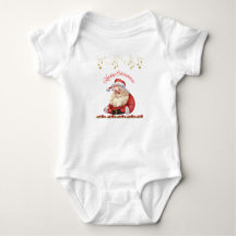 Baby Jersey Bodysuit - Christmas Design Bodysuit