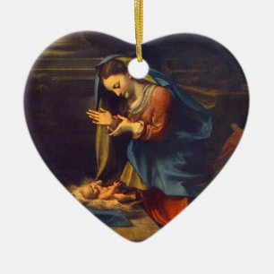 BABY JESUS CERAMIC ORNAMENT
