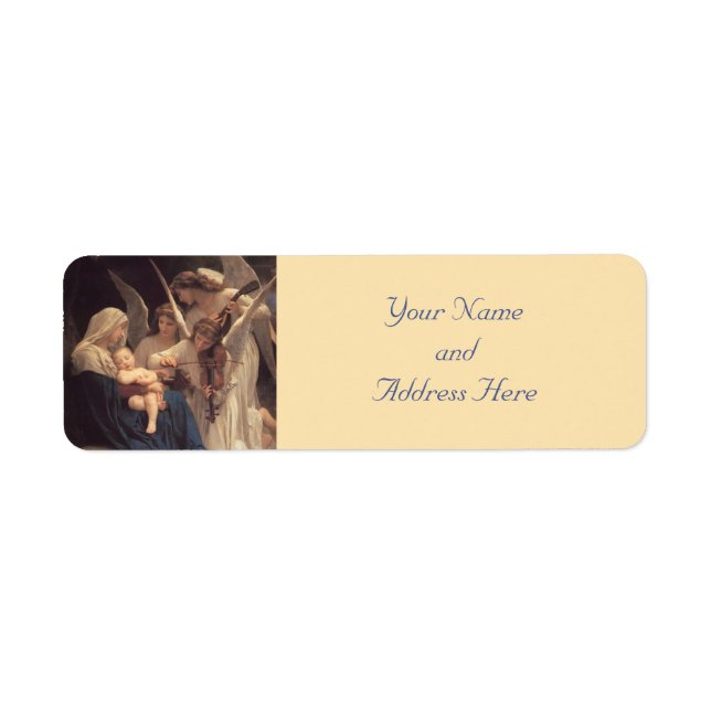 Baby Jesus Christmas Labels (Front)