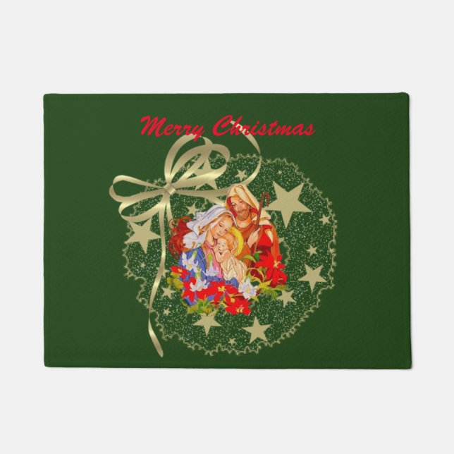 Baby Jesus Doormat (Front)