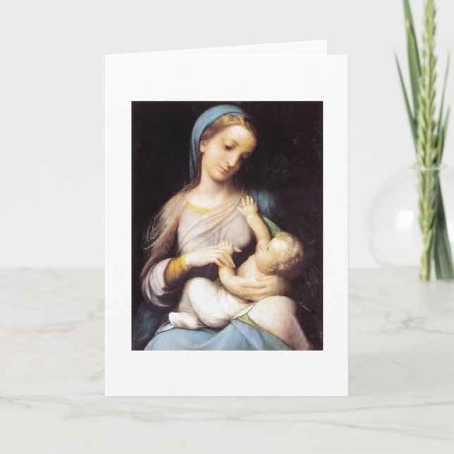 Baby Jesus Holiday Card (Front)