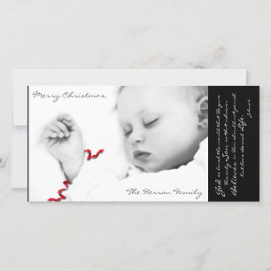 Baby Jesus Holiday Card
