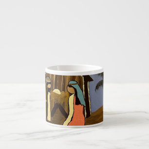 Baby Jesus, Mary and Joseph specialty mug