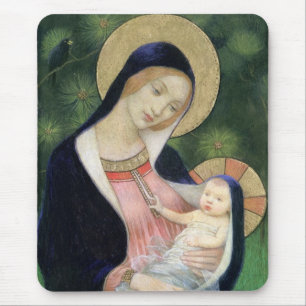 BABY JESUS MOUSE PAD