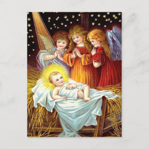 Baby Jesus Postcard