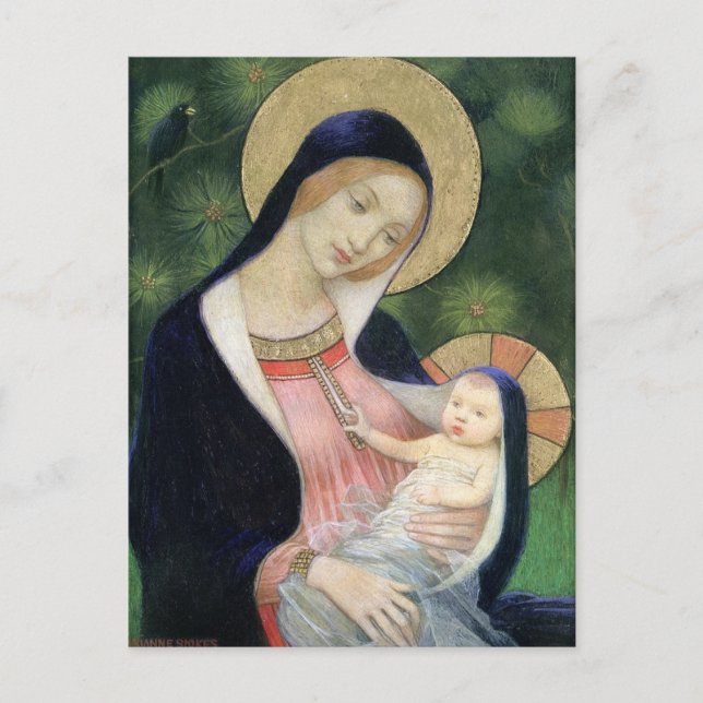 BABY JESUS POSTCARD (Front)