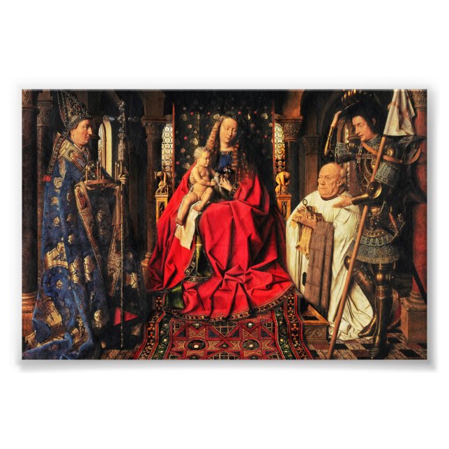 Baby Jesus Touching Dove Photo Print (Front)