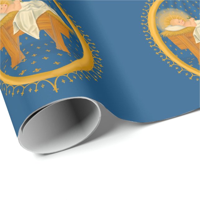 Baby Jesus Wrapping Paper (Roll Corner)