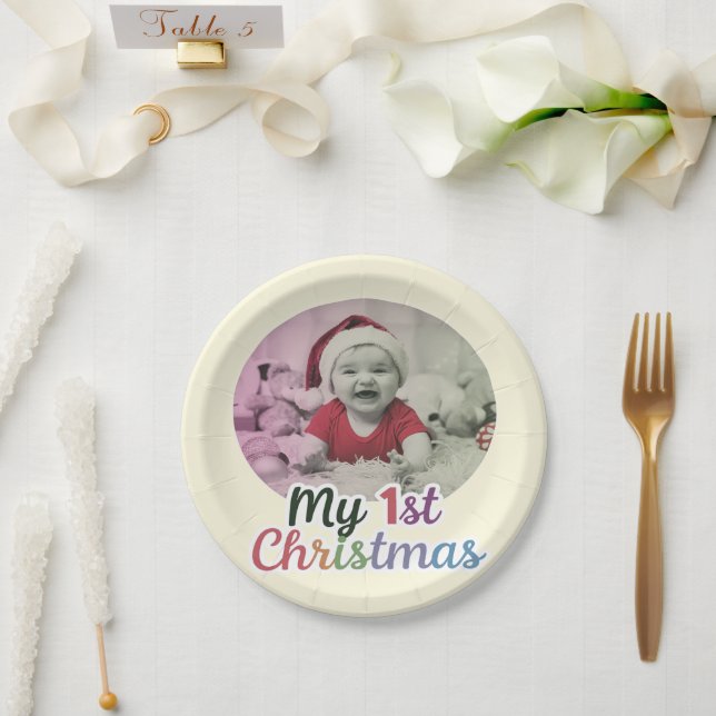 Baby Joy Paper Plate (Wedding)