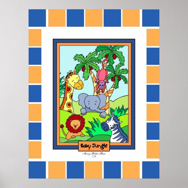 Baby Jungle 28 Customized 2 Poster (Front)