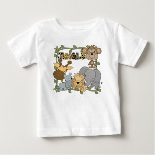 Baby Jungle Animals Tshirts and Gifts