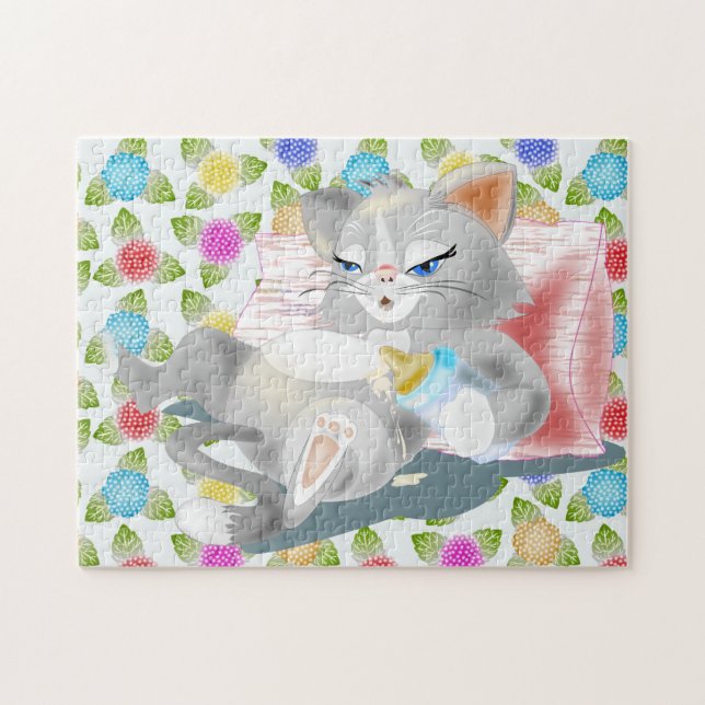 Baby Kitten Puzzle (Horizontal)