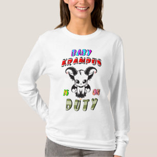 Baby Krampus Is On Duty T-Shirt