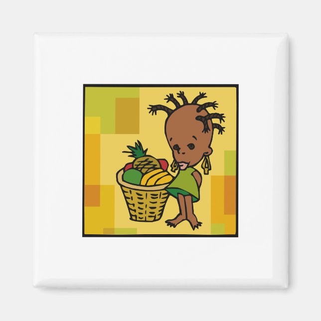 Baby Kwanzaa Magnet (Front)