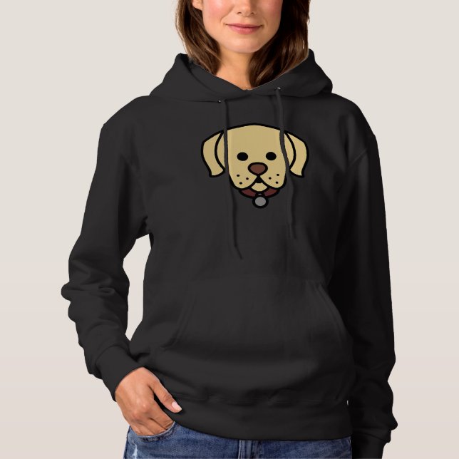 Baby Lab Yellow Hoodie (Front)