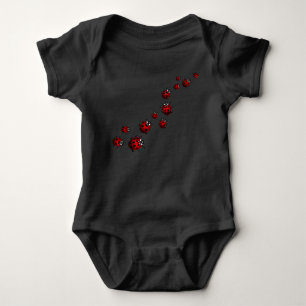 Baby Ladybug Bodysuit Cute Ladybug Baby One-piece