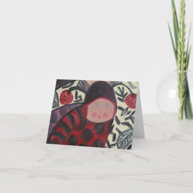 Baby Ladybug Card (Front)