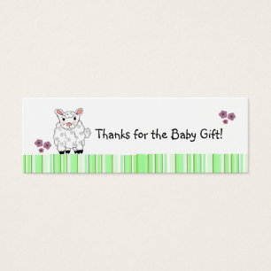 Baby Lamb Thank You