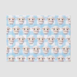 Baby lamb tissue paper