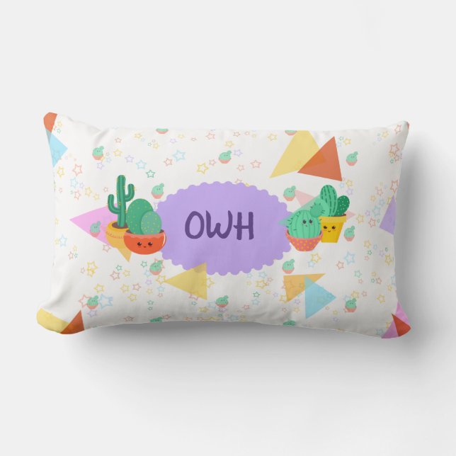 Baby Language Lumbar Pillow (Front)