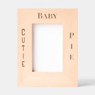 Baby Laser Etched Picture Frame