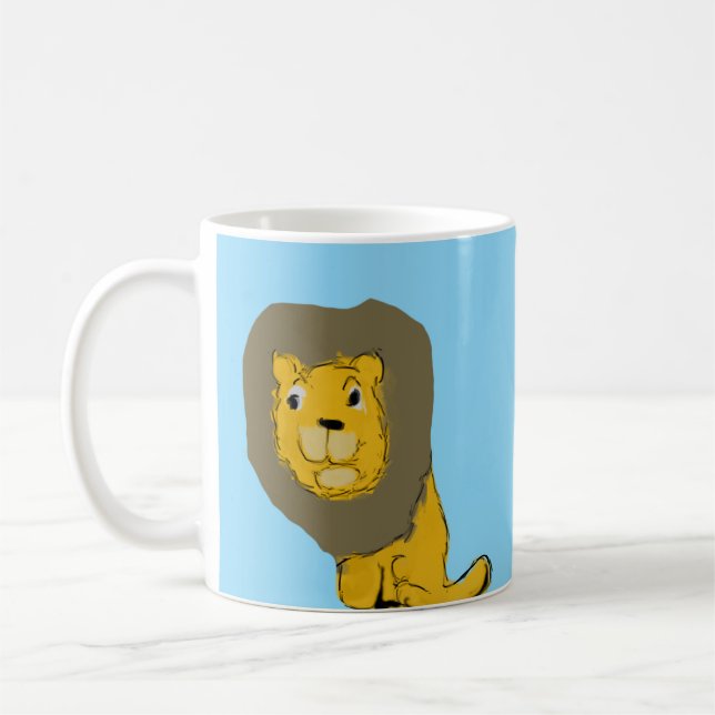 Baby Lion Coffee Mug (Left)