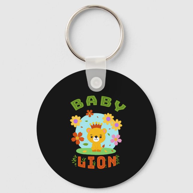 Baby lion keychain (Front)
