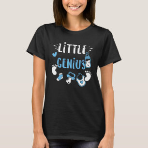 Baby Little Genius Baby Boy Sayings T-Shirt
