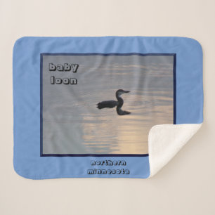 Baby Loon Sherpa Blanket