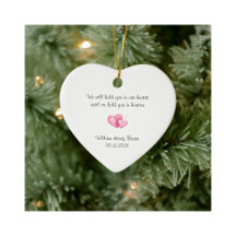 Baby Loss Boy Girl Heart Memorial Tree Decoration