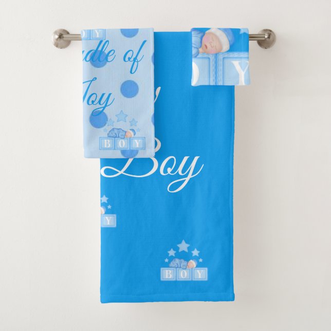 Baby Love Collection Serviette de bain ensemble (En situation)