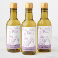 Baby Making Potion Pink Glass Baby Shower Favour