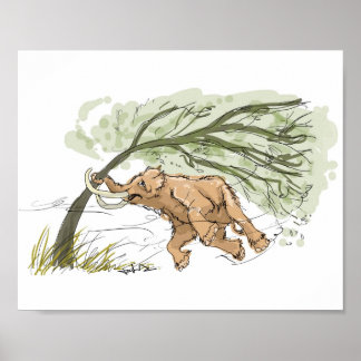 Baby Mammoth Print