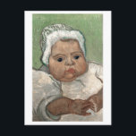 Baby Marcelle Roulin, Vincent van Gogh Postcard<br><div class="desc">Oil on canvas,  35 x 24.5 cm. Amsterdam,  Van Gogh Museum. F 441,  JH 1641   

 Vincent Willem van Gogh (30 March 1853 – 29 July 1890) was a Dutch Post-Impressionist artist. Some of his  paintings are now among the world's best known,  most popular and expensive works of art.</div>