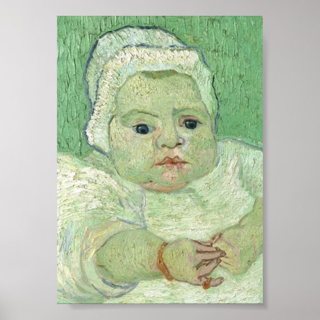 Baby Marcelle Roulin, Vincent van Gogh Poster (Front)