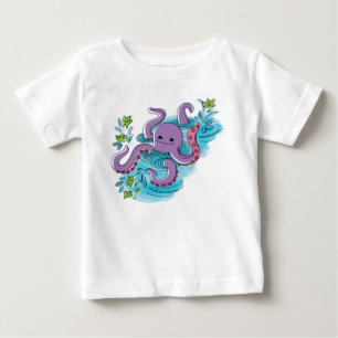 ‘baby max’ Olive-the-Octopus Baby Romper